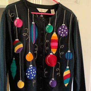 VTG Bechamel Christmas ornament sweater M